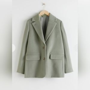 NEW & Other Stories Oversized Wool Blazer